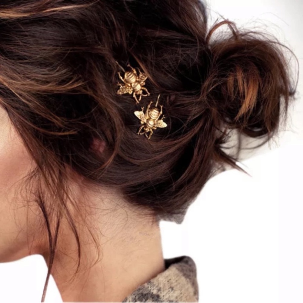 🐝 Golden Bee Bobby Pins 🐝